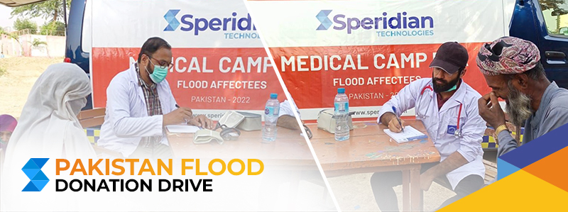 CSR: Pakistan Flood donation drive